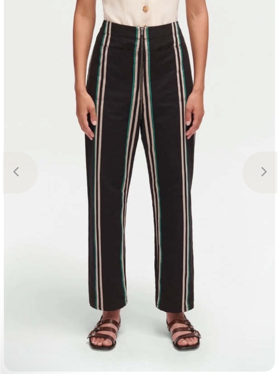 Rachel Comey Pants - Rachel Comey Barrie Trouser - Black Stripe